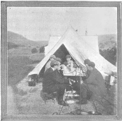 Camping scene. (c) Yorkshire Ramblers' Club