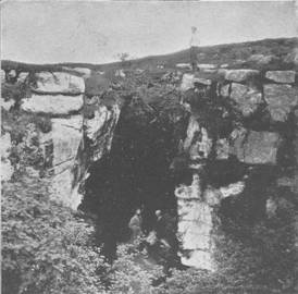 Mouth of the Hole by S.W. Cuttriss. (c) Yorkshire Ramblers' Club