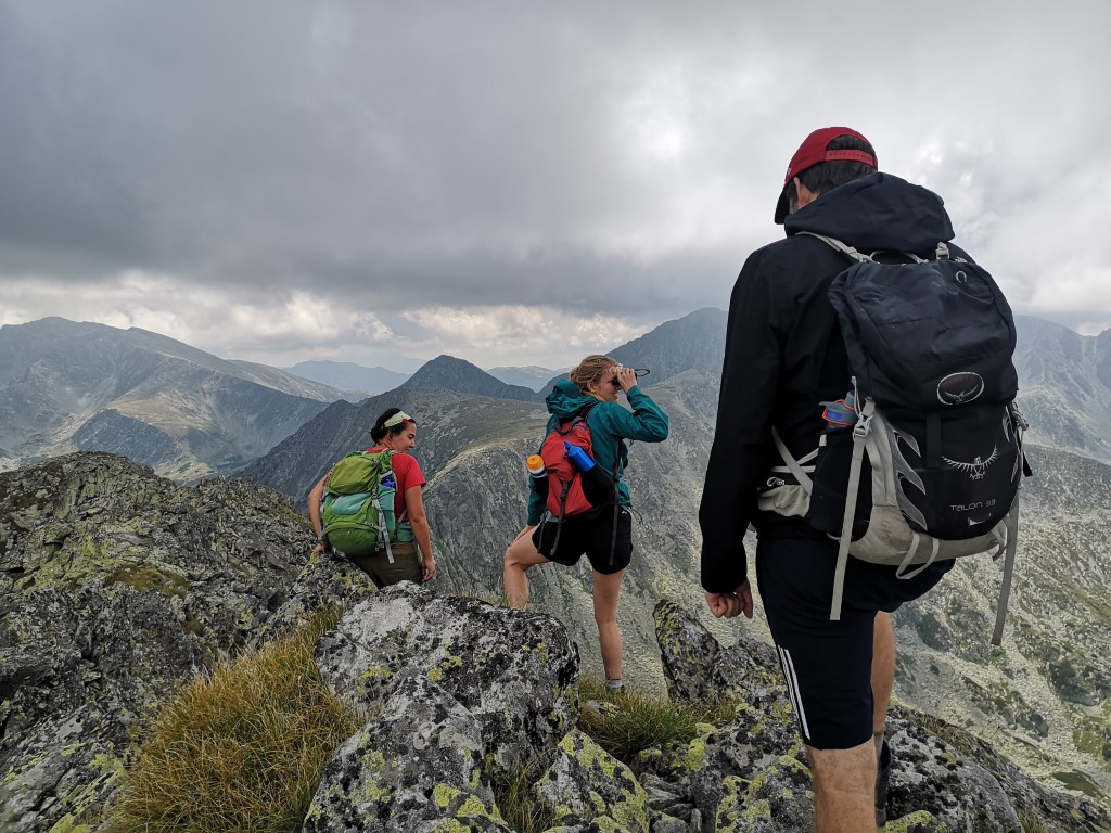 Summit ridge of Varful Mare 2463m