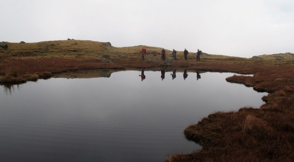 Passing Easedale Tarn