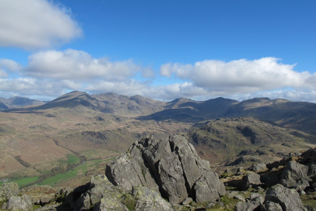 Glorious weather above the Duddon Valley