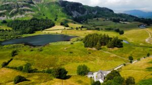 Low Hall Garth and Little Langdale Tarn