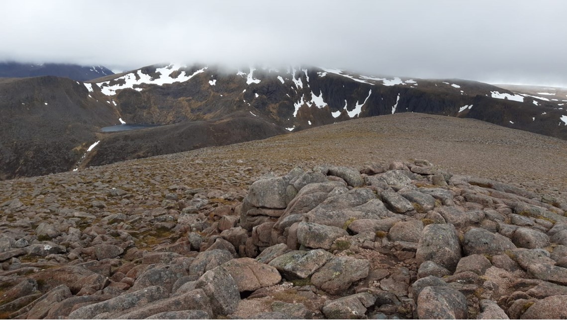 Ben Macdui from Derry Cairngorm The Yorkshire Ramblers' Club
